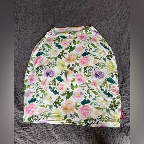 BUNDLE - lot of 5 nursing bamboo breastfeeding covers + bonus breast pads - Picture 9 of 16